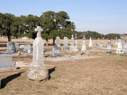 Lavaca County TX 1883 Charlottenburg Cemetery