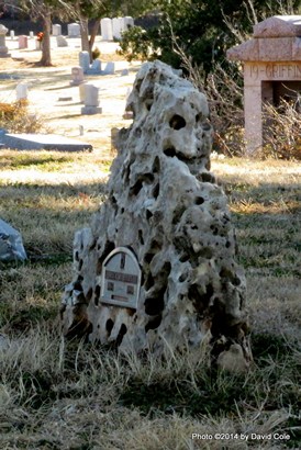 Wichita Falls TX - Riverside Cemetery tombstone