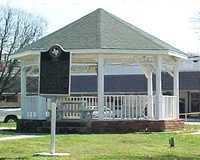 Alvarado town square gazebo