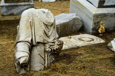 Cooper Texas cemetery torso