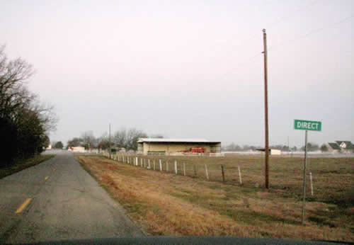 Direct Texas sign