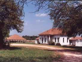 Baptist Church in Flat, Texas 