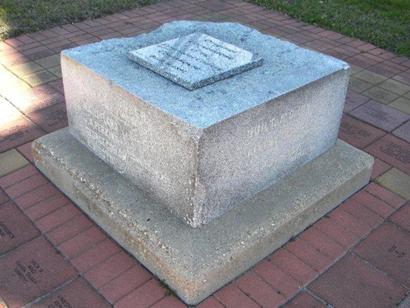 1891-1892 Limestone county Courthouse cornerstone, Groesbeck Texas