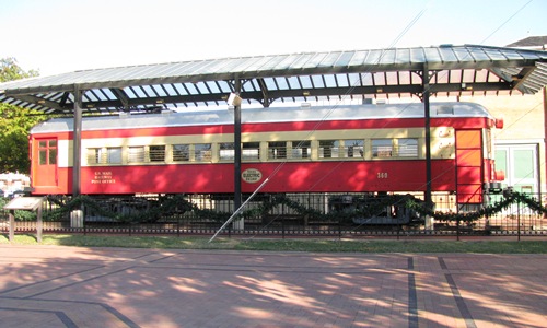 Plano Texas Electric Railway Station and interurban