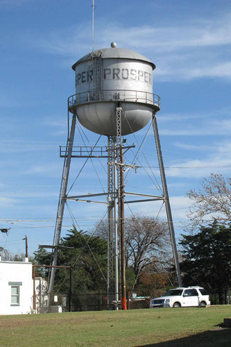 Prosper Texas Water Tower