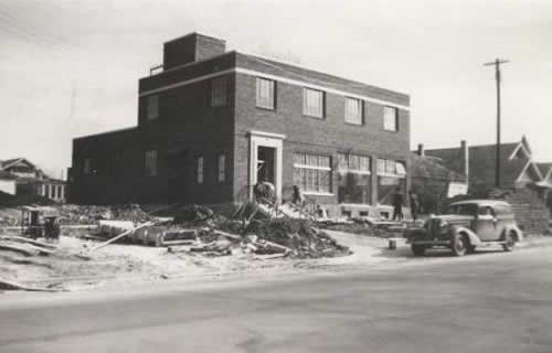 Coca Cola Bottling Plant, Terrell Texas 1935 old photo