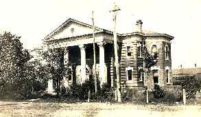 Carnegie Library vintage photo, Bryan, Texas