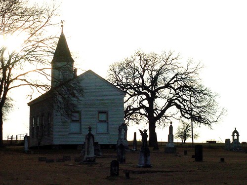 Wesley Texas - Wesley Brethren Church &amp; Cemetery 