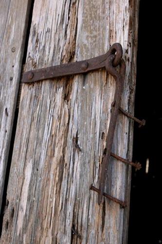 Zorn Texas shack wood detail