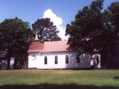 Mt Hope United Methodist Church northeast  of Chester Texas