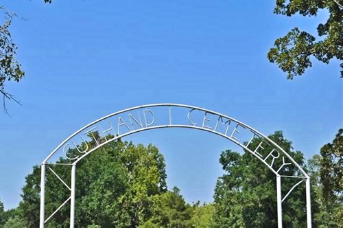 Cuthand TX - Cuthand Cemetery Gate