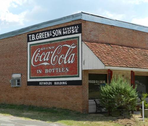 Eustace TX - Coca-Cola sign