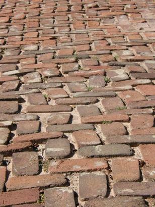 Brazos River clay brick, Liendo Plantation TX