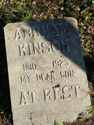 Houston TX - Olivewood Cemetery molded concrete tombstone