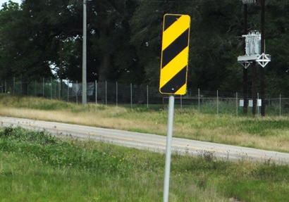 Texas Mile Marker 666 sign