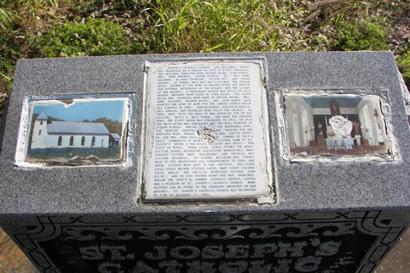 Las Gallinas TX - St. Joseph's Catholic Church Marker