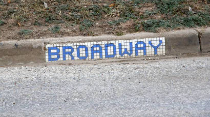 Ballinger Tx - Tile Street Marker 