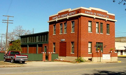 Santa Fe Depot, Brenham, Texas