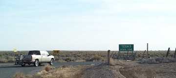 Texas state line