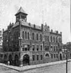 Palestine Texas city hall postcard