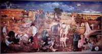 Vernon Texas Waggoner Ranch mural