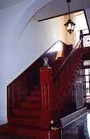 stairs in the Erath County courthouse