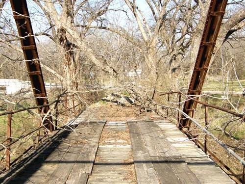 Hamilton County Closed CR210 Bridge, Texas