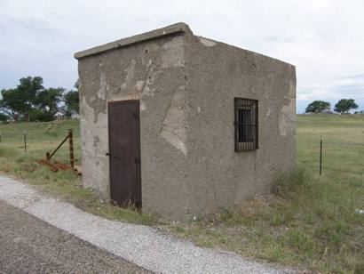 Glacier, Texas old road side jail