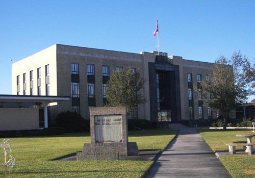 Orange County courthouse today, Orange Texas