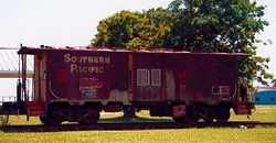 caboose with a bay window