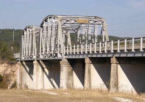 Segovia Tx 1938 Through Truss Bridge