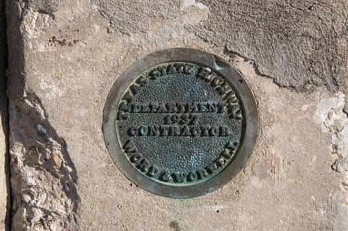 Segovia Tx 1938 Through Truss Bridge marker