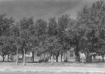 Channing Texas - Hartley County courthouse old photo