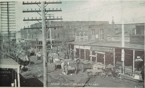 Colorado City Texas - Second Street