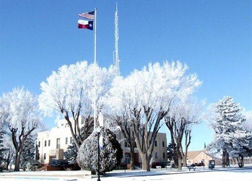 Carson County courthouse, Panhandle Texas