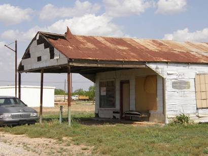 Sylvester Tx Old Filling Station