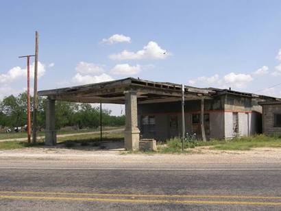 Sylvester Tx Old Filling Station