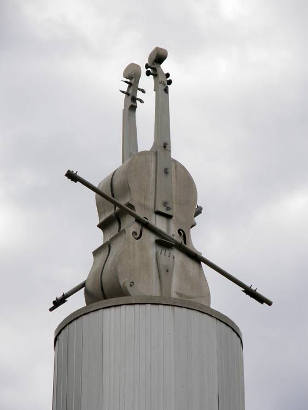 Turkey Tx - Bob Wills Monument - Fiddle