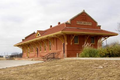 Sterling City Tx Restored Depot