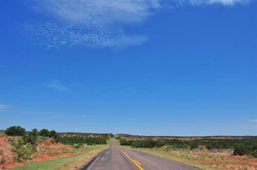 Ranch Road 25 South of Gilland TX 