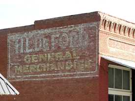 Gordon Texas ghost sign