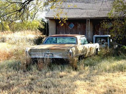 Margaret TX - old car