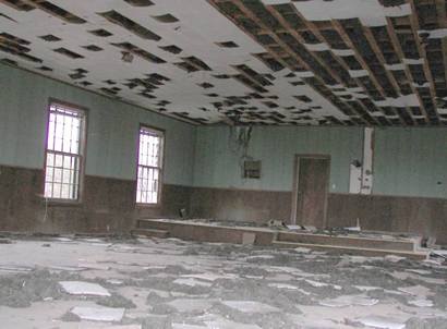 Baptist Church interior,  Shep Tx