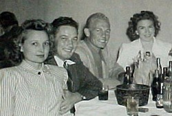 Llillian & AJ Blackie Moore, and Helen & Willard Van Brunt